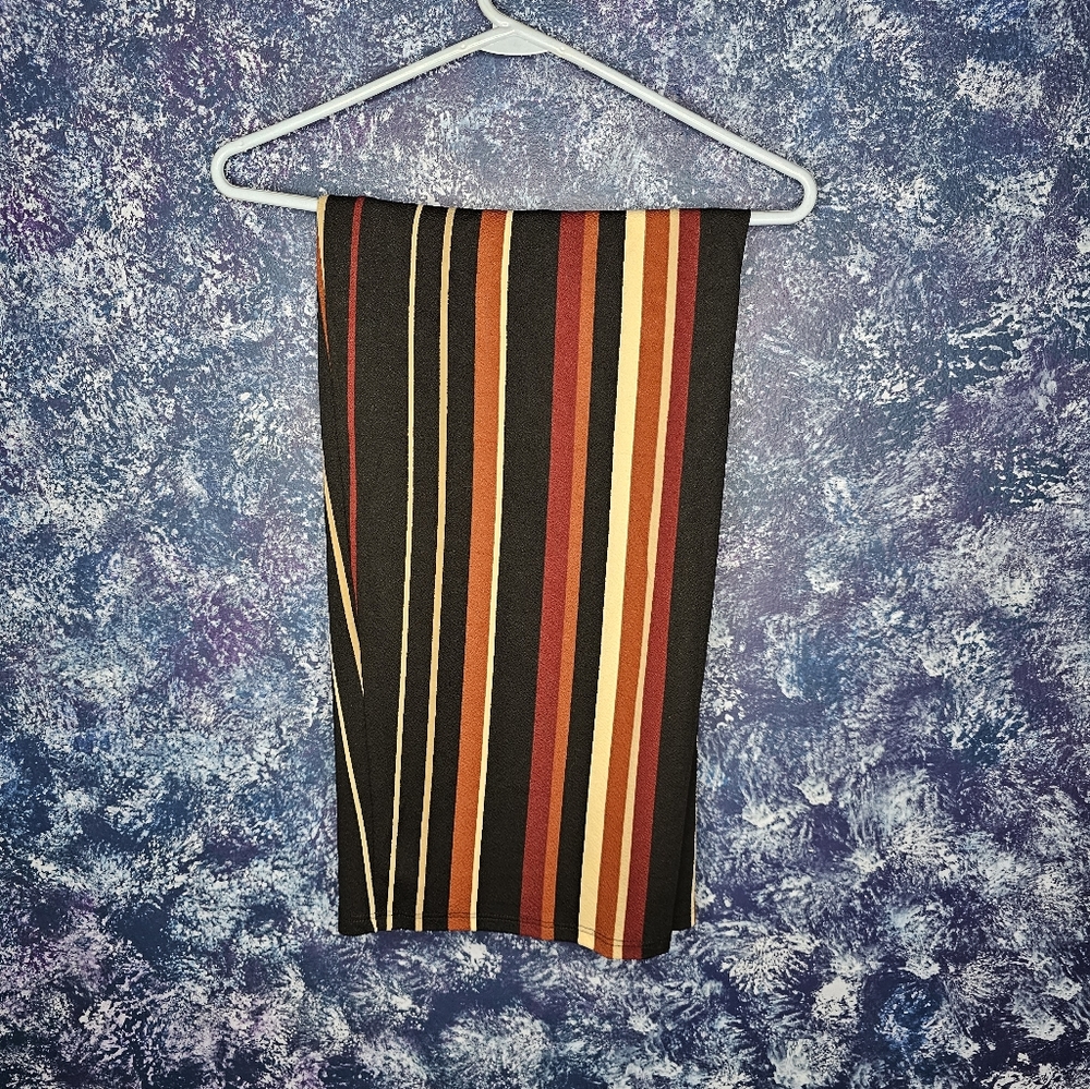 Plus size midi skirt